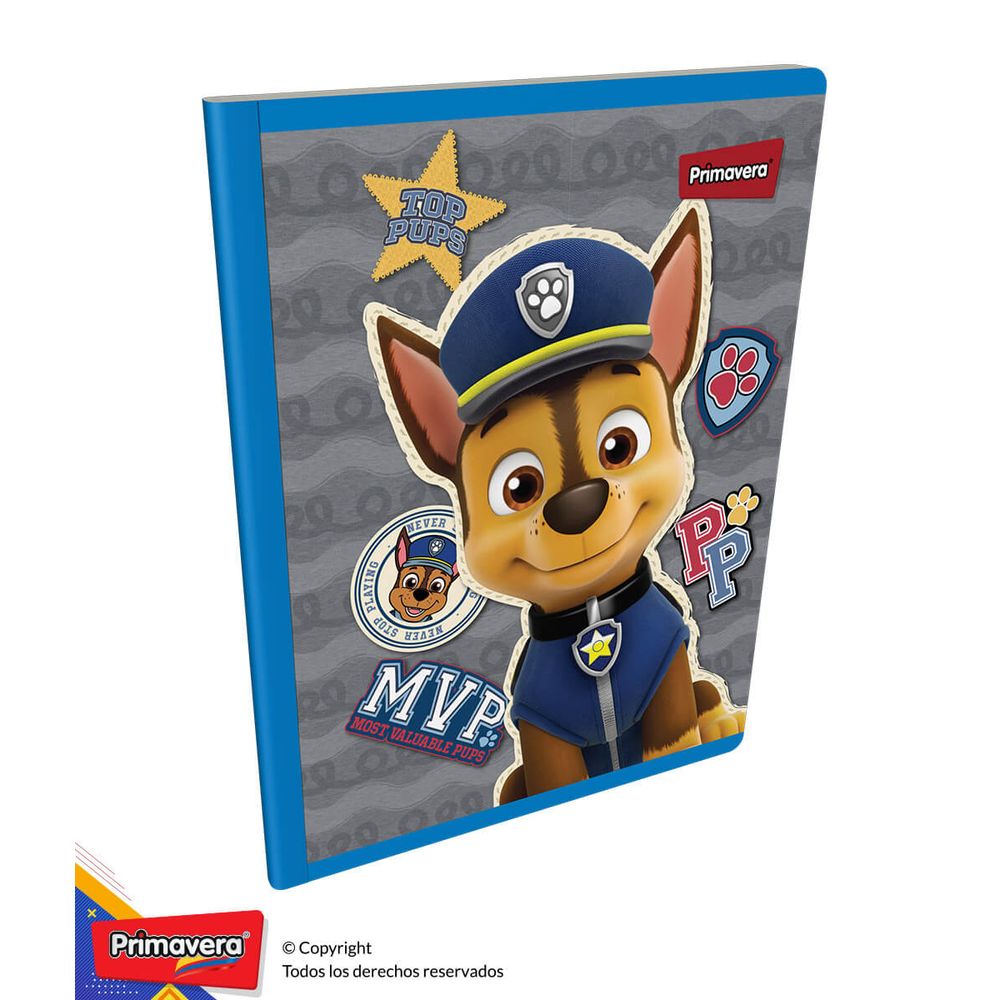 Cuaderno Cosido 100Hj Ferrocarril Paw Patrol 08 - Papelesprimavera