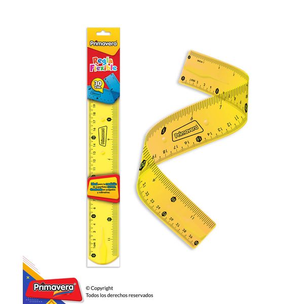 Regla-Flexible-Primavera-Amarillo Regla-Flexible-Primavera-Amarillo