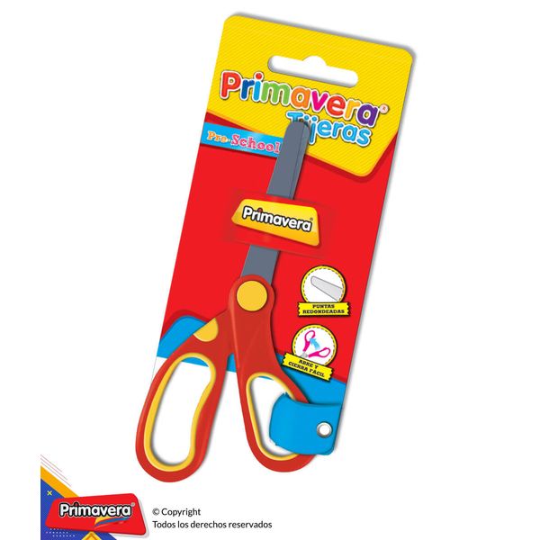 Tijeras-Pre-School-Rojo