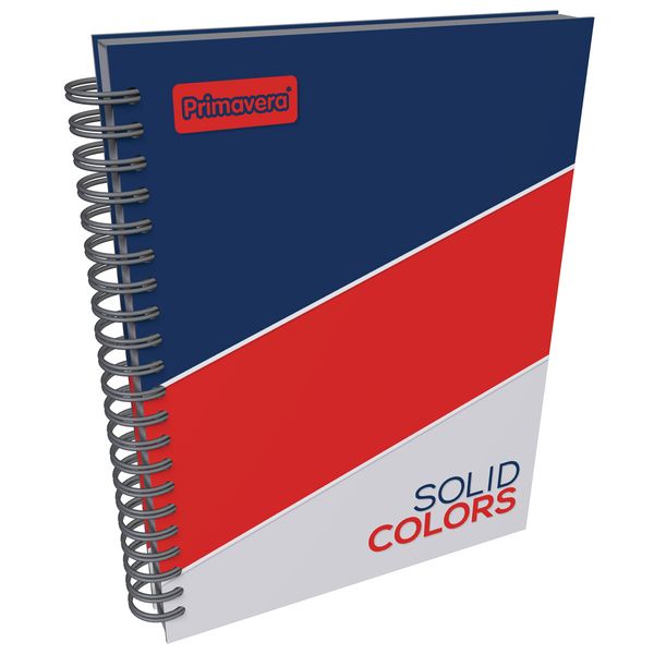 Cuaderno-Argollado-Pasta-Dura-Grande-Solid-Colors-Azul-y-Rojo