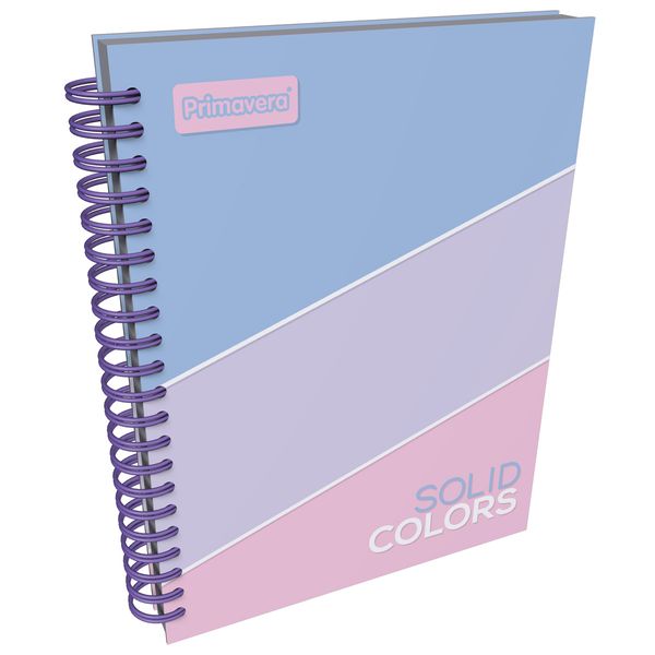 Cuaderno-Argollado-Pasta-Dura-Grande-Solid-Colors-Morado-Claro