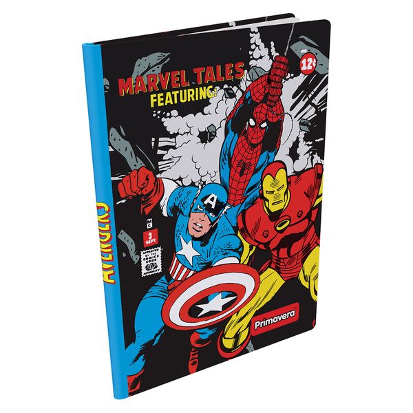 Cuaderno-Cosido-Pasta-Dura--Marvel-Comics-Rojo-