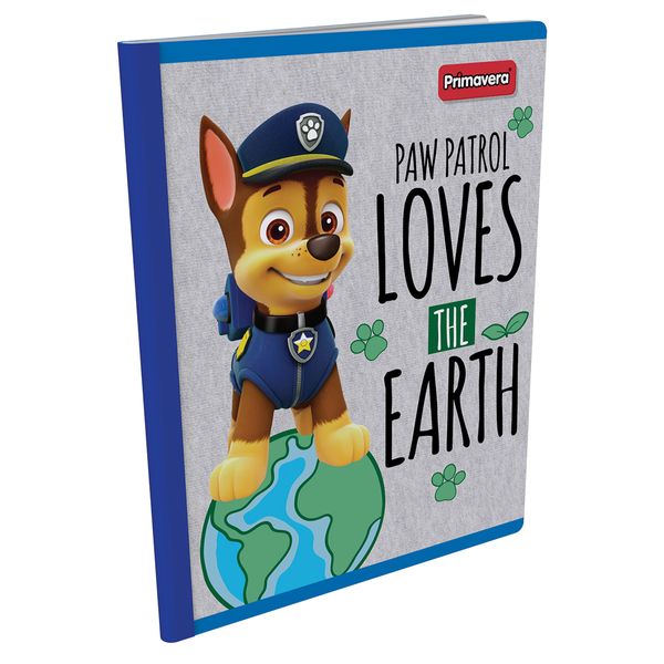 Cuaderno Cosido 50 Hojas Rayadas Paw Patrol Gris Primavera ...