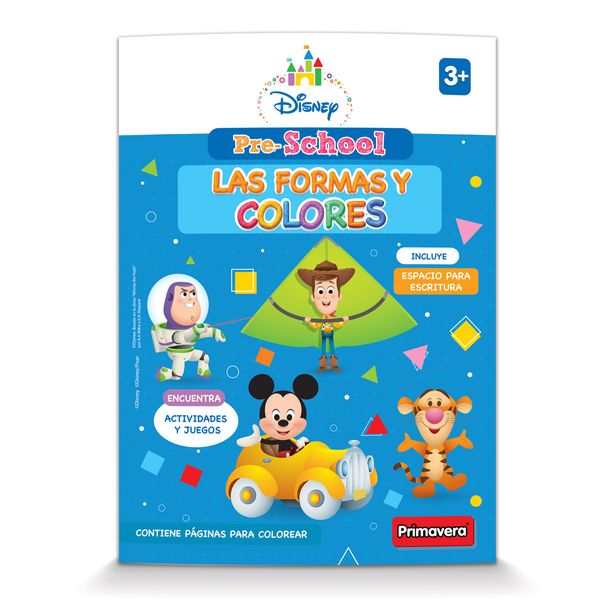 Libro-Pre-School-Las-Formas-y-Colores-Disney-Primavera