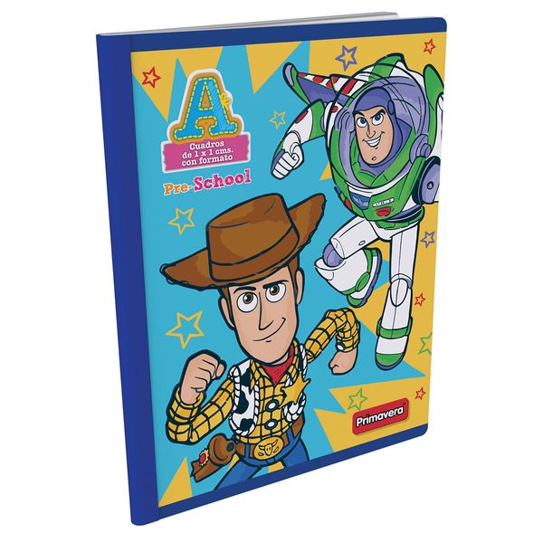 Cuaderno-Cosido-Pre-School-A-Toy-Story-4-Azul-con-Amarillo-
