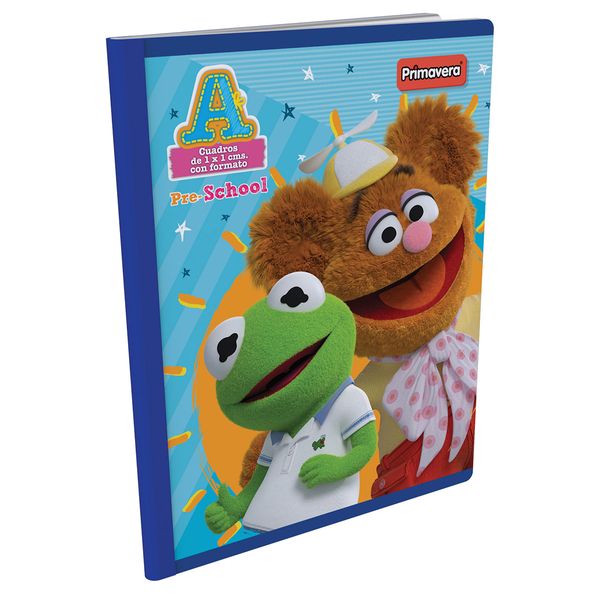 Cuaderno-Cosido-Pre-School-A-Muppet-Babies-Azul-