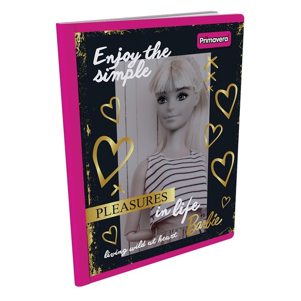 Cuaderno-Cosido-Barbie-Negro-Fuscia