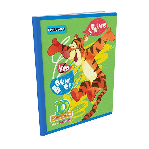 Cuaderno-Cosido-Pre-School-D-Winnie-Pooh-Tigger-Verde