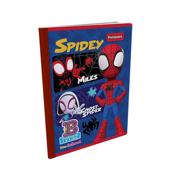 Cuaderno-Cosido-Pre-School-B-Spidey-Miles-Ghost-Spider