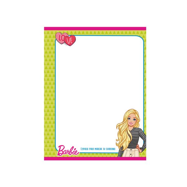 Cuaderno-Cosido-Barbie-Franjas-Colores