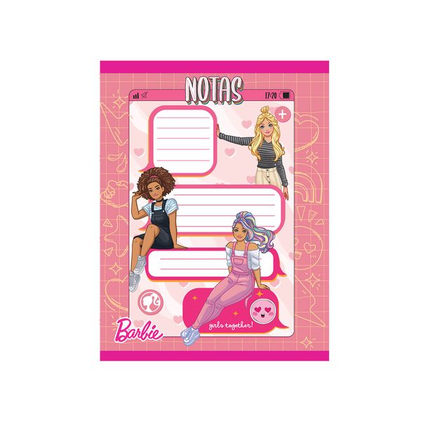 Cuaderno-Cosido-Barbie-Jeans-Fondo-Lineas