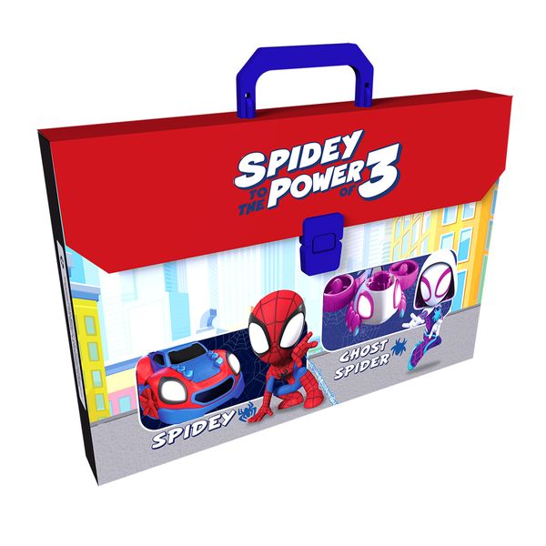 Maletin-Plastico-Spidey-To-The-Power-Of-3-Ghost-Spider