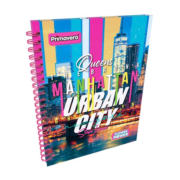Cuaderno-Argollado-Pasta-Dura-Flower-Power-Urban-City
