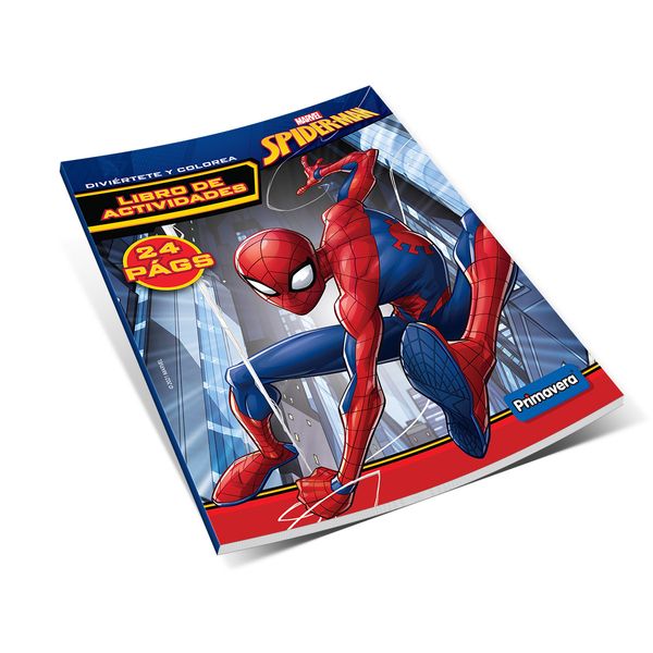 Libro-de-Actividades-Spiderman-24-Paginas