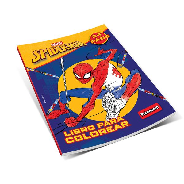 Libro-para-Colorear-Spiderman-24-Paginas