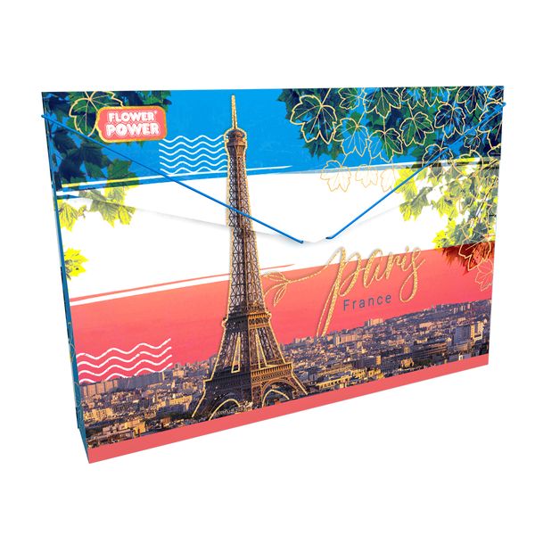 Carpeta-Plastica-Fuelle-Flower-Paris-France