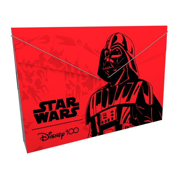 Carpeta-Plastica-Fuelle-Disney-100-Star-Wars-Darth-Vader-in-Red