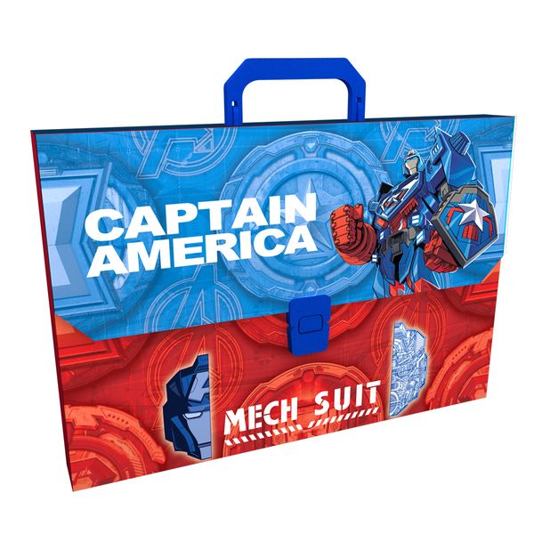 Maletin-Plastico-13-Bolsillos-Avengers-Captain-America-Mech-Suit