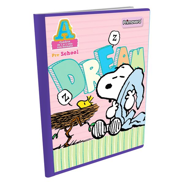 Cuaderno-Cosido-Pre-School-A-Peanuts-Snoopy-Dream
