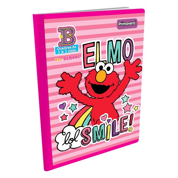 Cuaderno-Cosido-Pre-School-B-Plaza-Sesamo-Elmo-LOL-Smile-