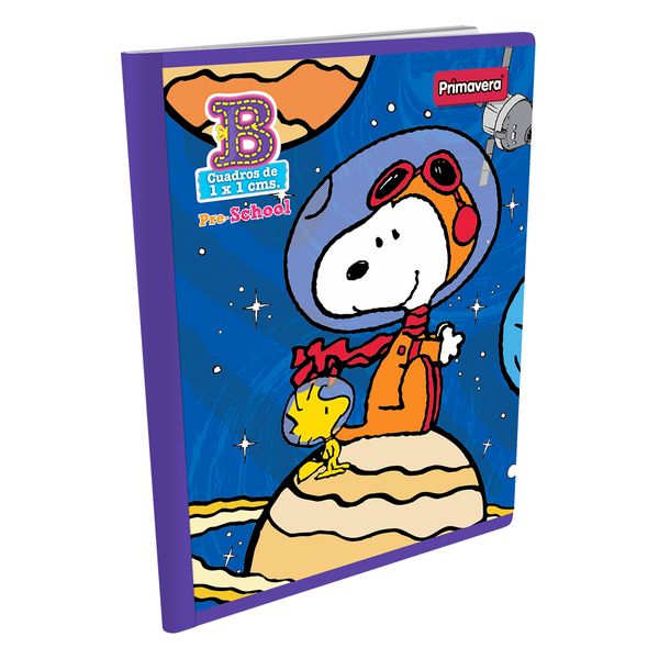 Cuaderno-Cosido-Pre-School-B-Peanuts-Snoopy-Astronauta