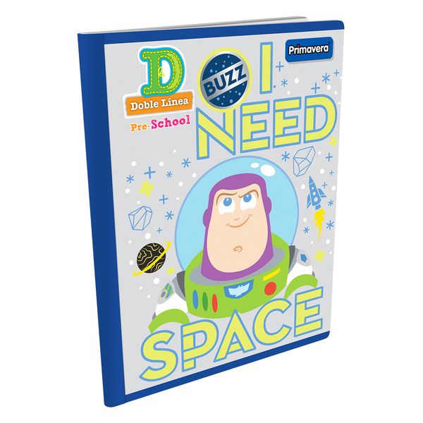 Cuaderno-Cosido-Pre-School-D-Toy-Story-4-Buzz-I-Need-Space