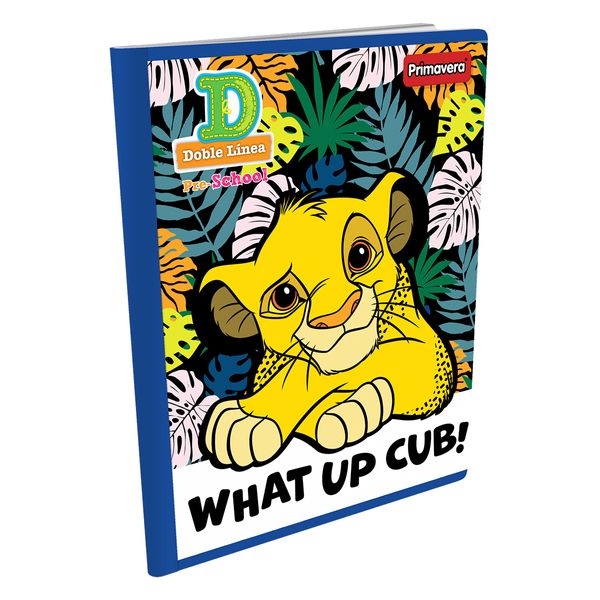 Cuaderno-Cosido-Pre-School-D-Rey-Leon-Simba-What-Up-Cub-