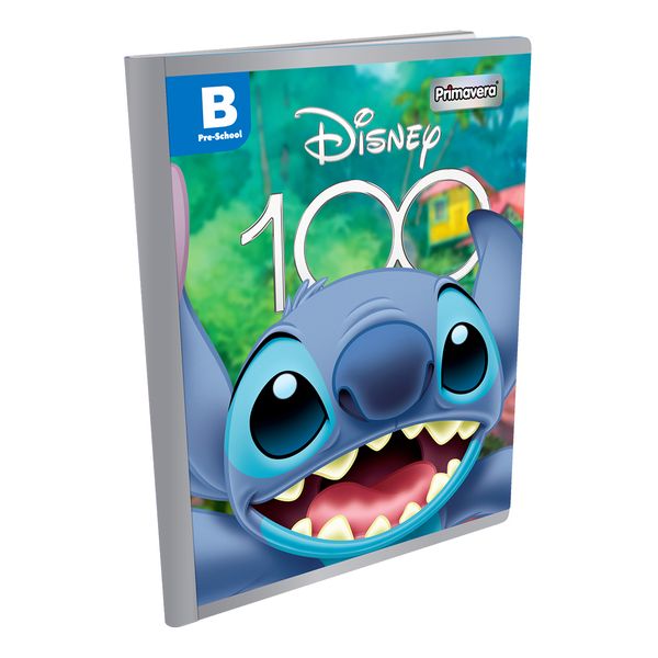 Cuaderno-Cosido-Pre-School-B-Disney-100-Stitch-Verde