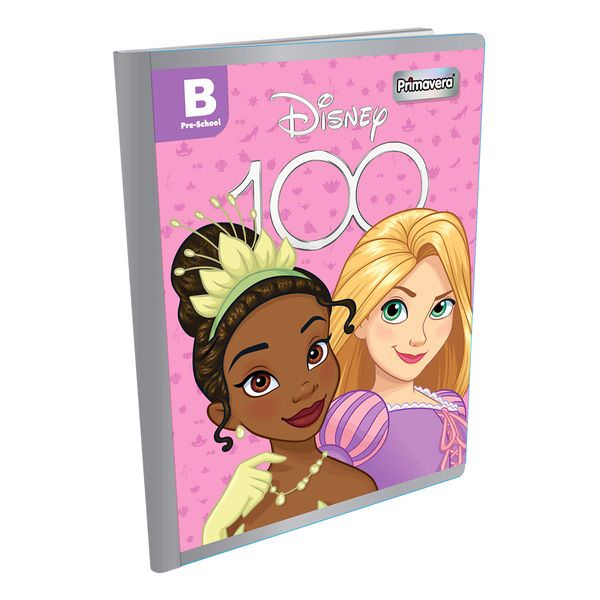 Cuaderno-Cosido-Pre-School-B-Disney-100-Princesas-Tiana-Rapunzel