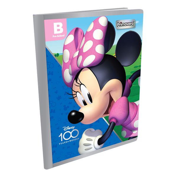 Cuaderno-Cosido-Pre-School-B-Disney-100-Minnie-Moño-Puntos