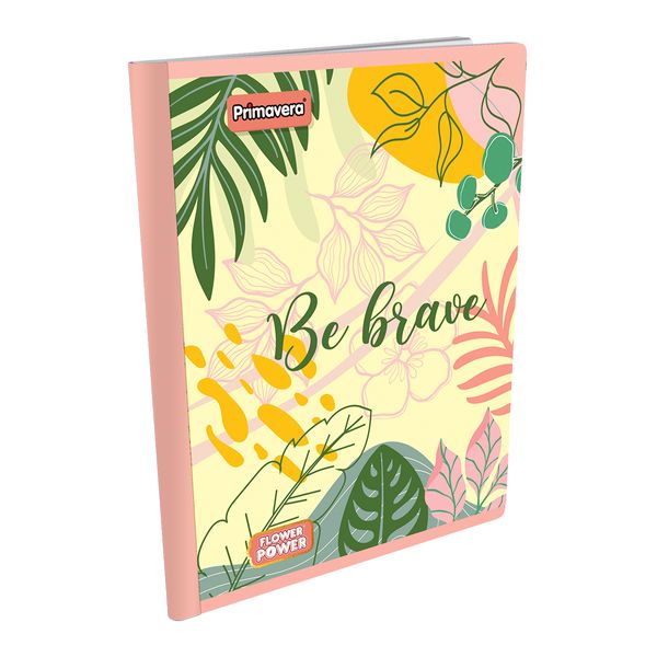 Cuaderno-Cosido-Flower-Power-Trendy-Be-Brave