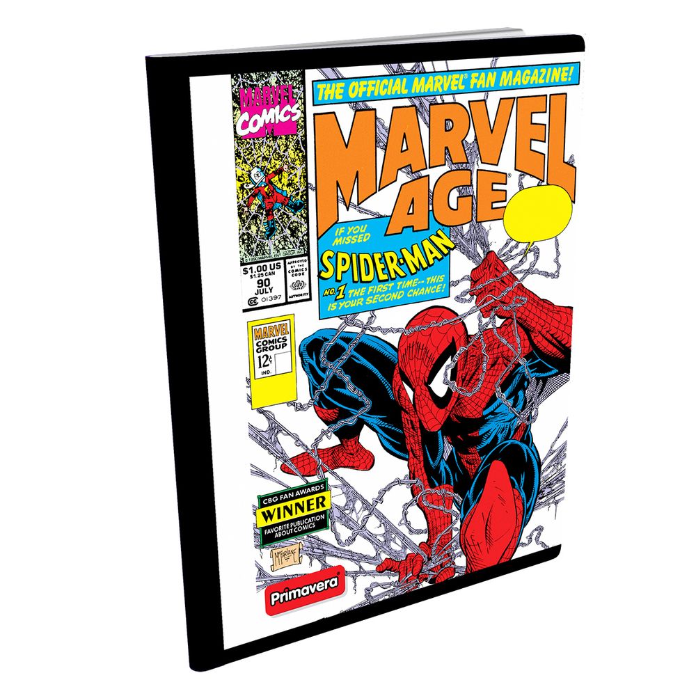 Cuaderno Cosido Marvel Comics Spiderman Marvel Age - papelesprimavera