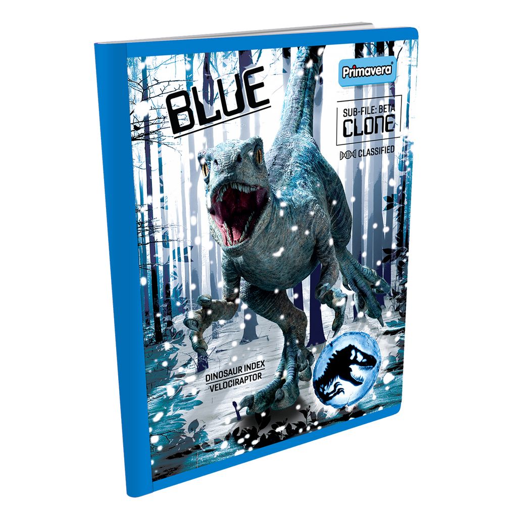 Cuaderno Cosido Jurassic World Blue Dinosaur Index Velociraptor - papelesprimavera Cuaderno Cosido Jurassic World Blue Dinosaur Index Velociraptor - papelesprimavera