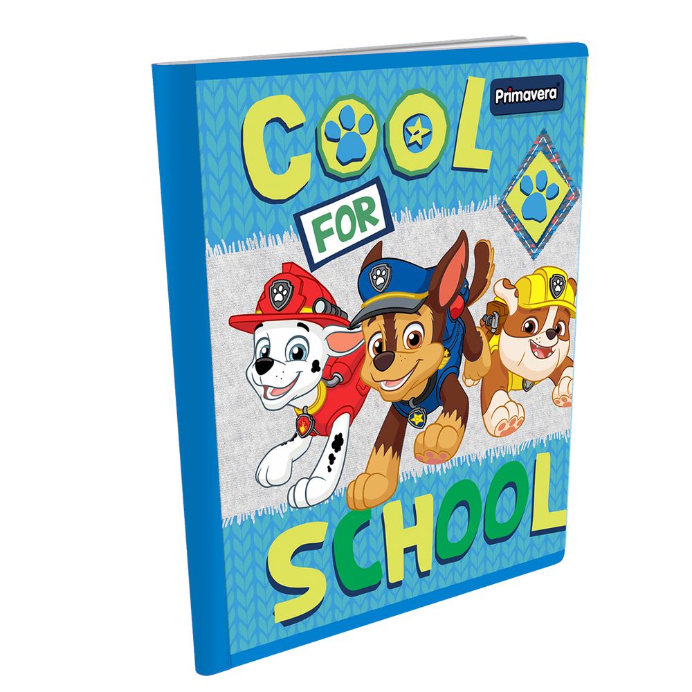 Cuaderno Cosido Paw Patrol Cool For School - papelesprimavera