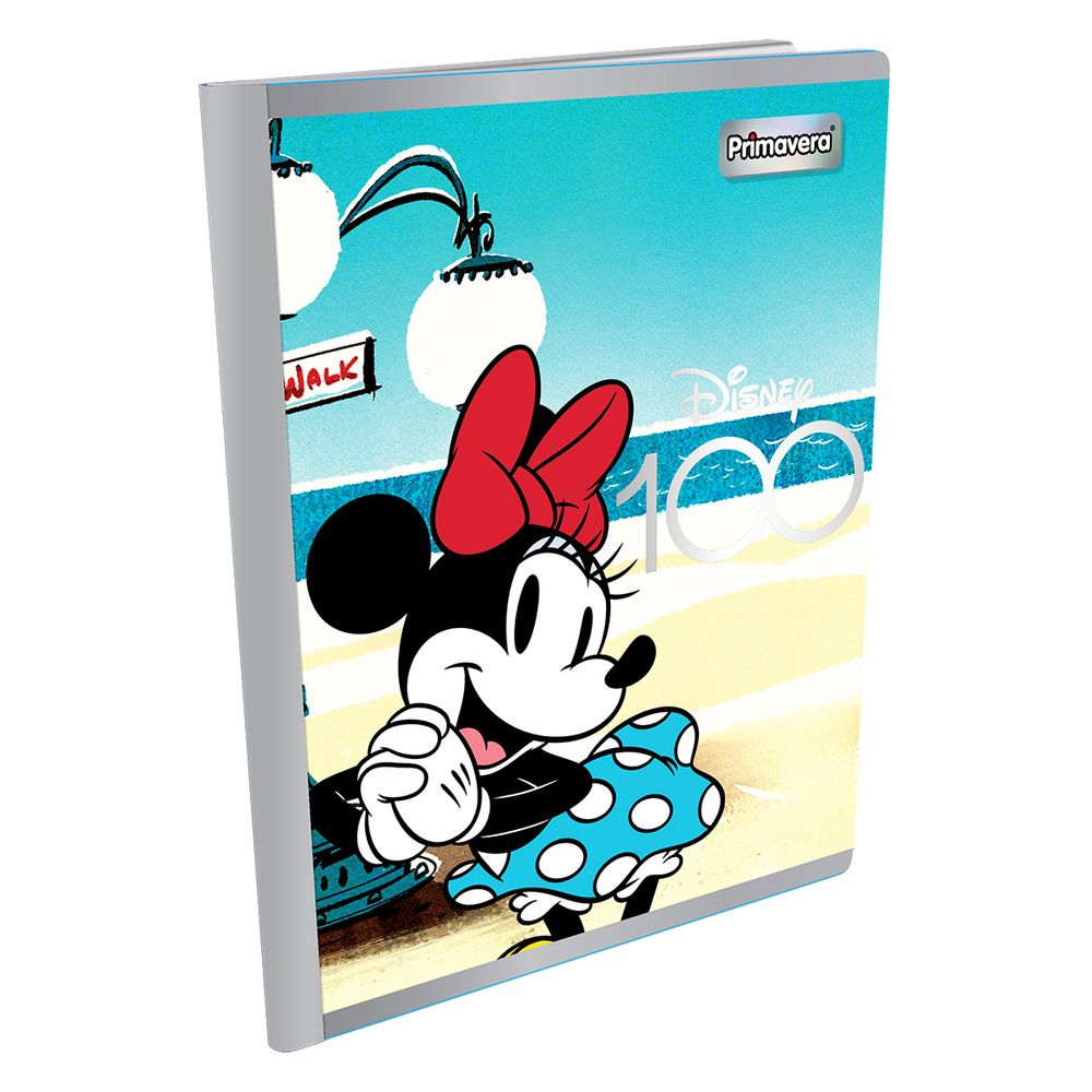 Cuaderno Cosido Disney 100 Minnie Playa - papelesprimavera