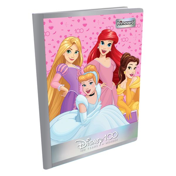 Cuaderno Cosido Disney 100 Princesas Rapunzel Ariel Cenicienta Bella -  papelesprimavera