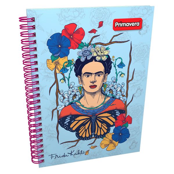 Cuaderno-Argollado-Pasta-Dura-Frida-Kahlo-Mariposa