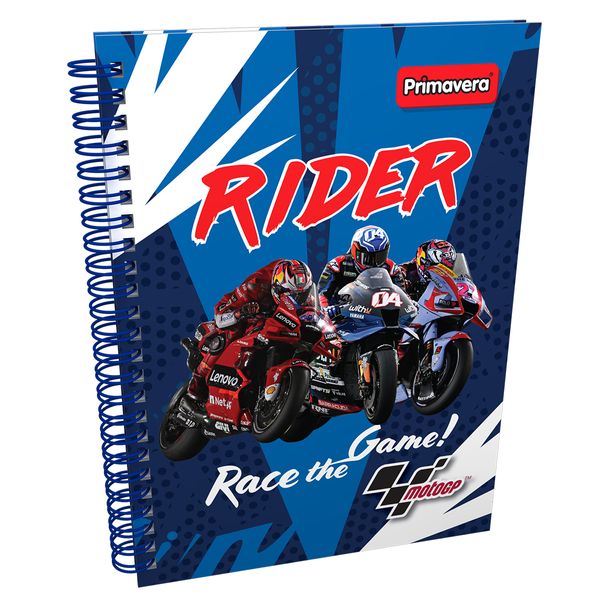 Cuaderno-Argollado-Pasta-Dura-Moto-GP-Rider-Race-The-Game-