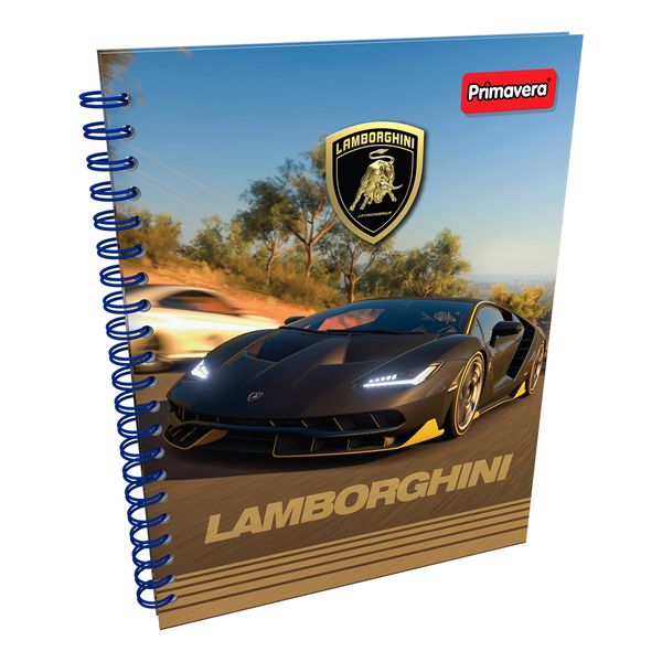 Cuaderno-Argollado-Pasta-Dura-Grande-Lamborghini-Negro-Ocre-Velocidad