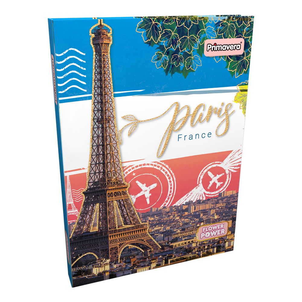 Cuaderno Cosido Pasta Dura Paris France - papelesprimavera