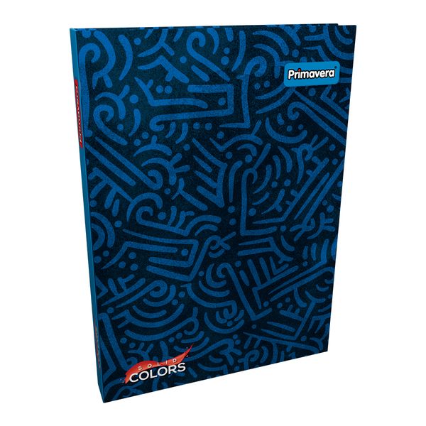 Cuaderno-Cosido-Pasta-Dura-Solid-Colors-Figuras-Azul-Oscuro