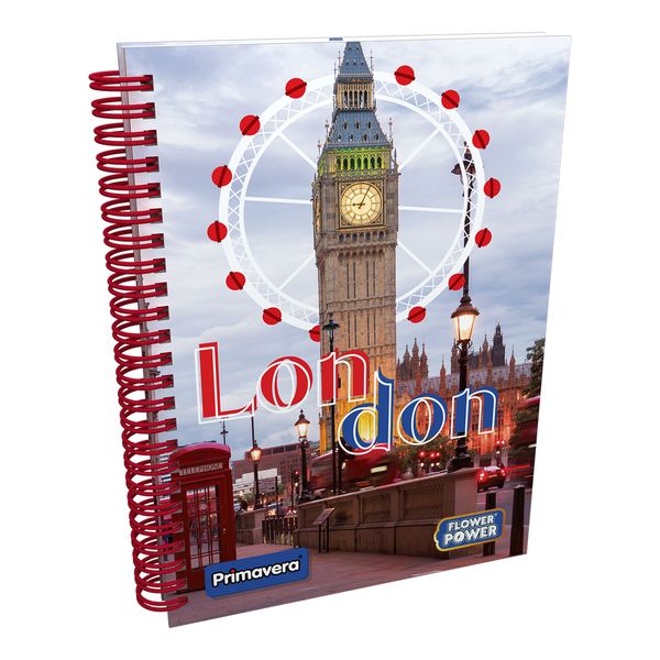 Cuaderno-Argollado-Pasta-Dura-Flower-Power-London