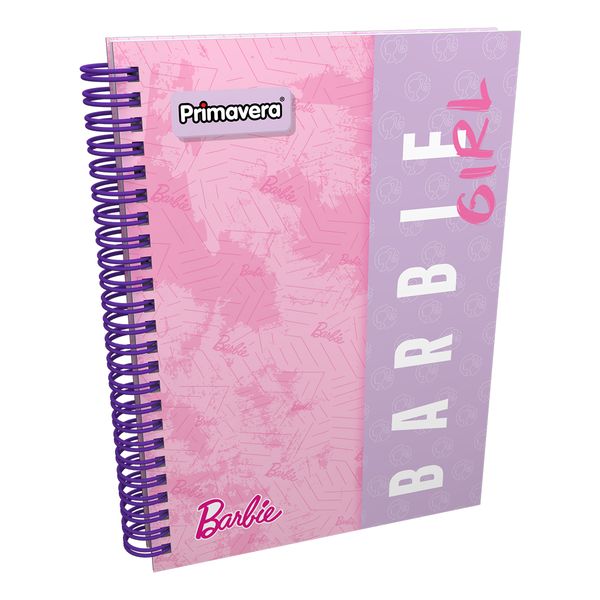 Cuaderno-Argollado-Pasta-Dura-Barbie-Girl-Rosado