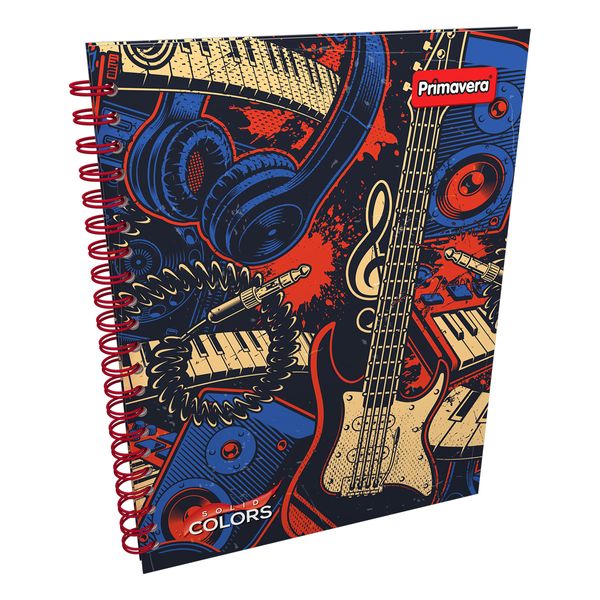 Cuaderno-Argollado-Pasta-Dura-Grande-Solid-Colors-Music