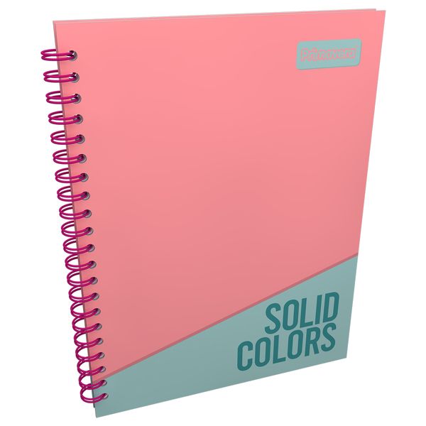 Cuaderno-Argollado-Pasta-Dura-Grande-Solid-Colors-Rosado-y-Verde-Menta