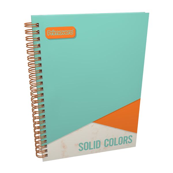 Cuaderno-A6-Solid-Colors-Aguamarina---Naranja