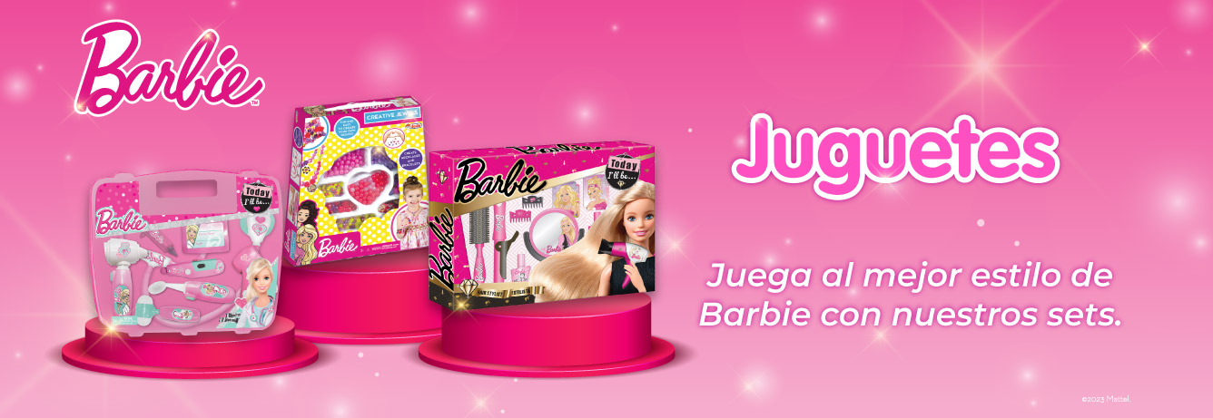 Banner Barbie Juguetes