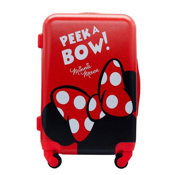 Maleta-de-Viaje-Mnnie-Mouse-Peak-a-Bow--20”-Trolley-Disney