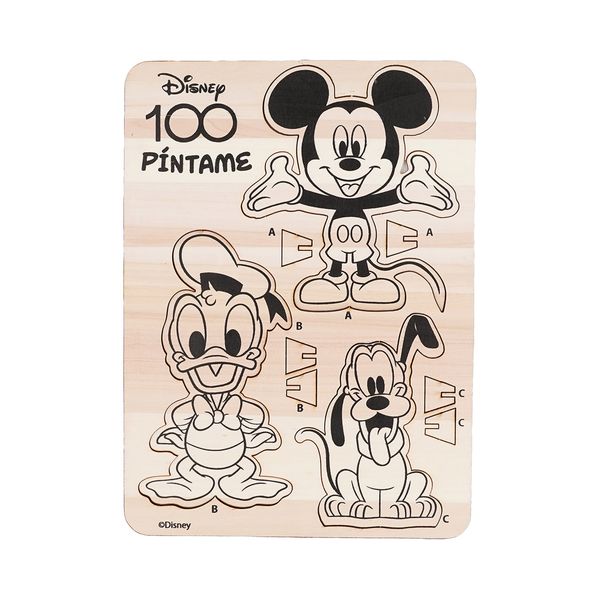 Set-de-Figuras-para-Pintar-Disney-100-Niño---3-Piezas
