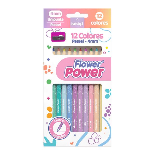 Colores-Una-Punta-Flower-Power-Tonos-Pastel